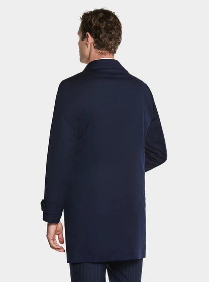 Wool Canvas Overcoat