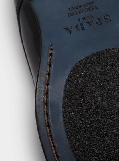 Scarpa Derby in Pelle con Puntale