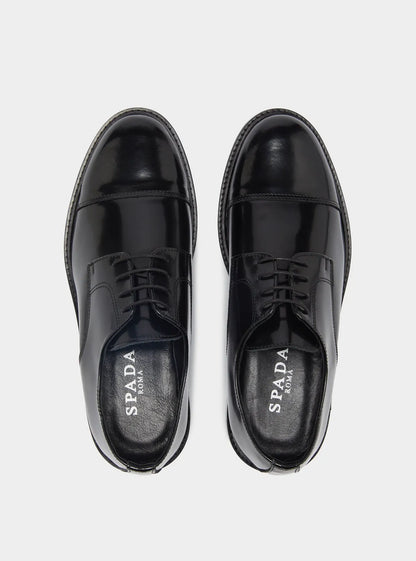 Scarpa Derby in Pelle con Puntale