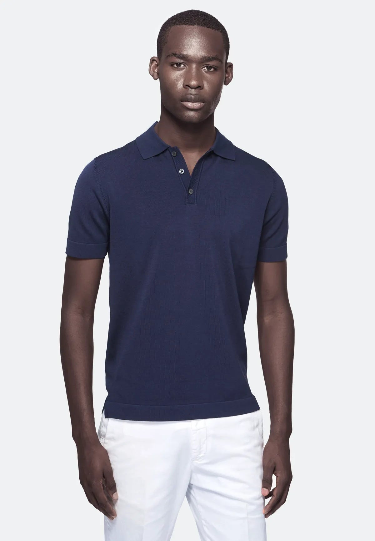 Cotton and Silk Polo